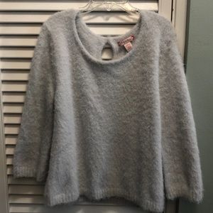 Ruby & Bloom girls fuzzy sweater